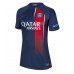 Günstige Paris Saint-Germain Ousmane Dembele #10 Heim Fussballtrikot Damen 2023-24 Kurzarm